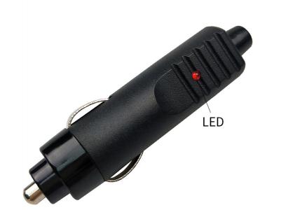 Auto Male Plug Cigarette Lighter Adapter with LED  KLS5-CIG-010L
